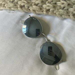 Silver Ray Bans